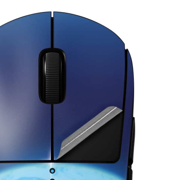 Superman 2025 Superman & Krypto watch the Earth G Pro Wireless Gaming Mouse Skin