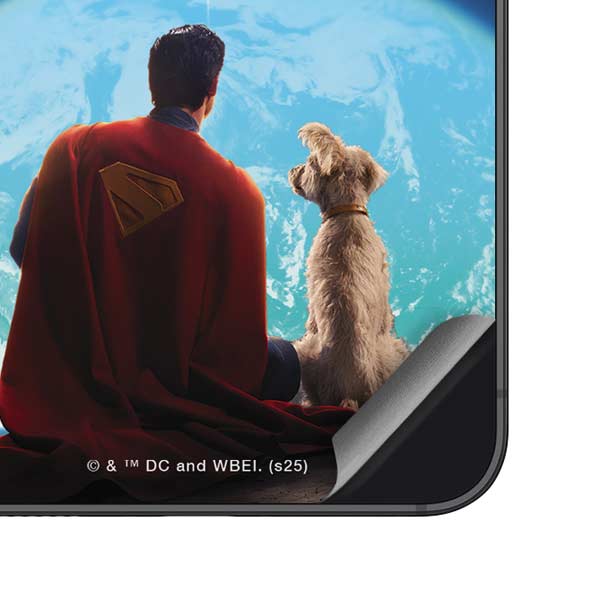 Superman 2025 Superman & Krypto watch the Earth Galaxy A16 5G Skin