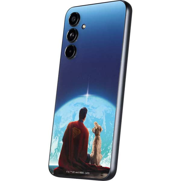 Superman 2025 Superman & Krypto watch the Earth Galaxy A54 5G Skin