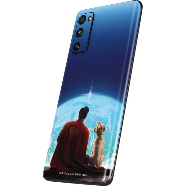 Superman 2025 Superman & Krypto watch the Earth Galaxy S20 Fan Edition Skin