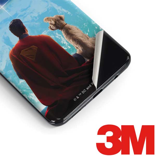 Superman 2025 Superman & Krypto watch the Earth Galaxy S9 Skin