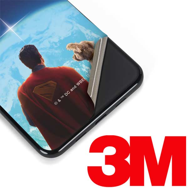Superman 2025 Superman & Krypto watch the Earth Google Pixel 3a Skin