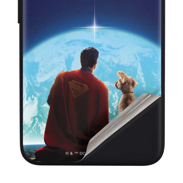 Superman 2025 Superman & Krypto watch the Earth Google Pixel 4a Skin