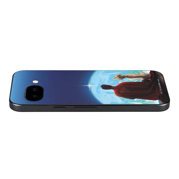 Superman 2025 Superman & Krypto watch the Earth Google Pixel 9a Skin