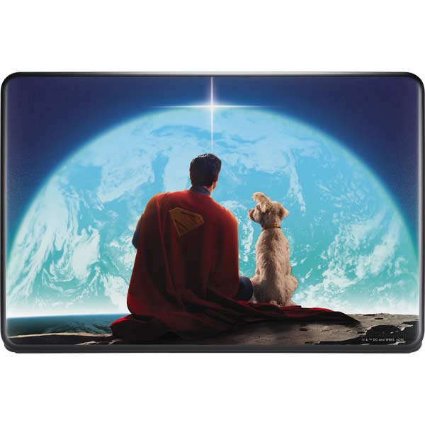 Superman 2025 Superman & Krypto watch the Earth Google Pixelbook Go Skin