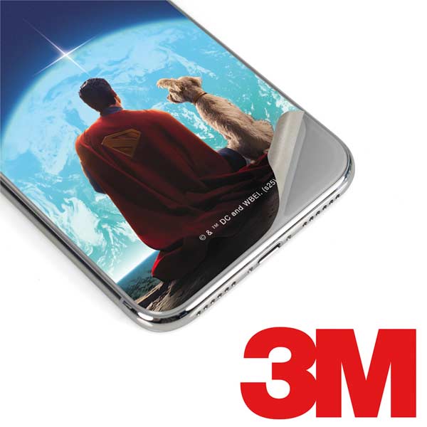 Superman 2025 Superman & Krypto watch the Earth iPhone 11 Pro Max Skin