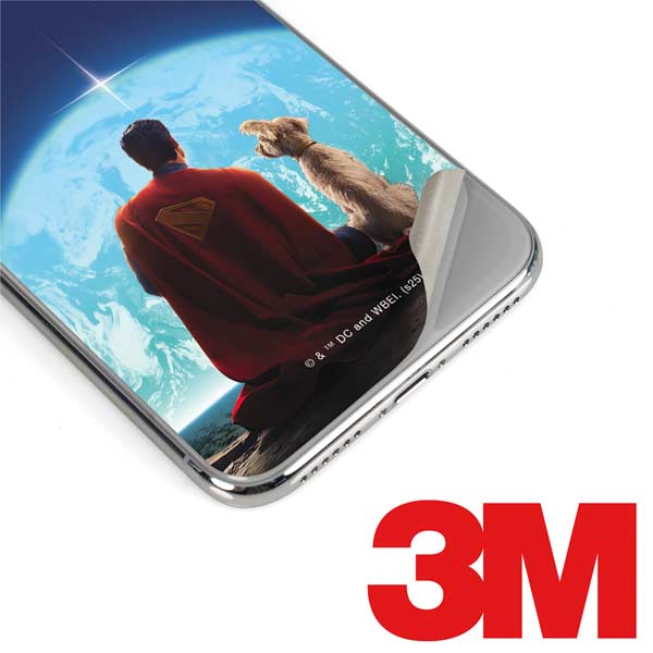 Superman 2025 Superman & Krypto watch the Earth iPhone 11 Pro Skin