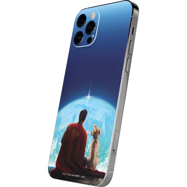 Superman 2025 Superman & Krypto watch the Earth iPhone 12 Pro Max Skin