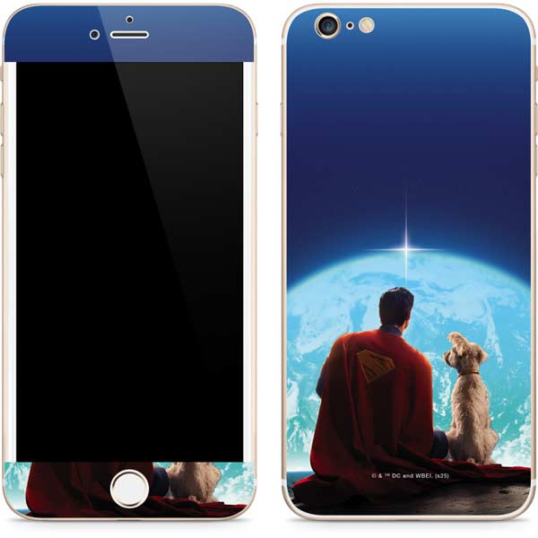 Superman 2025 Superman & Krypto watch the Earth iPhone 6/6s Plus Skin