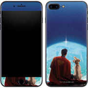 Superman 2025 Superman & Krypto watch the Earth iPhone 7 Plus Skin