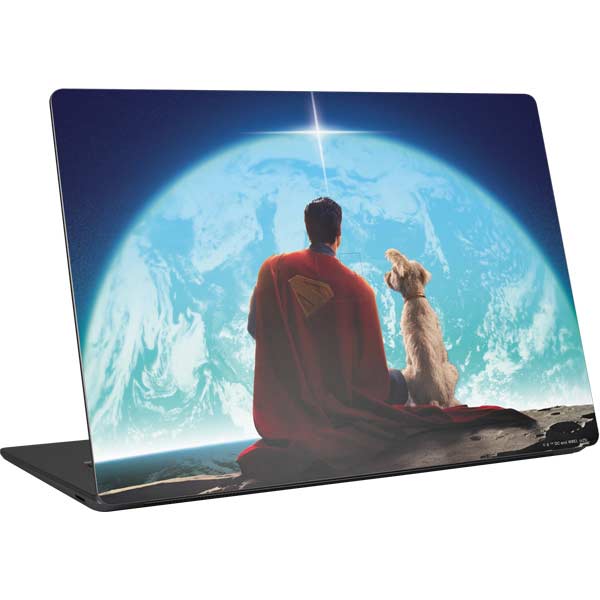Superman 2025 Superman & Krypto watch the Earth Surface Laptop 4 15in Skin