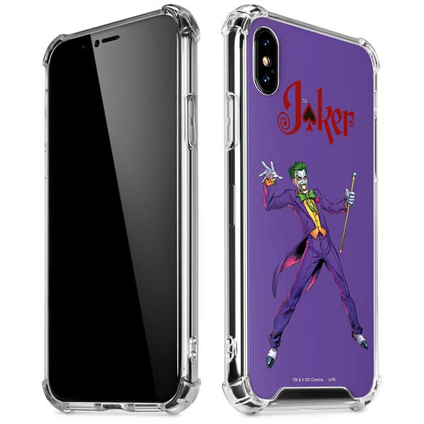 DC Comics The Joker Surprise - The Joker iPhone X/XS Clear Case