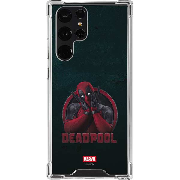 Marvel Deadpool Legacy Surprised Deadpool Galaxy S22 Ultra Clear Case