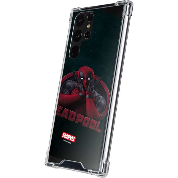 Marvel Deadpool Legacy Surprised Deadpool Galaxy S22 Ultra Clear Case