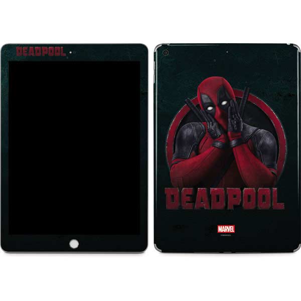 Marvel Deadpool Legacy Surprised Deadpool Apple iPad Skin
