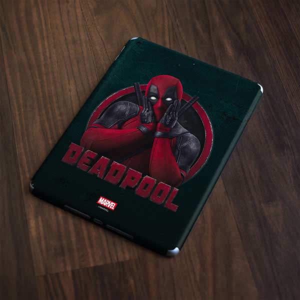Marvel Deadpool Legacy Surprised Deadpool Apple iPad Skin