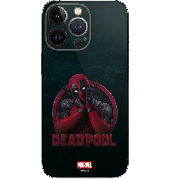 Marvel Deadpool Legacy Surprised Deadpool iPhone 15 Pro Skin