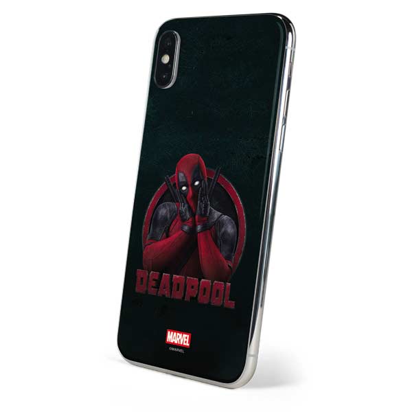 Marvel Deadpool Legacy Surprised Deadpool iPhone XS Max Skin