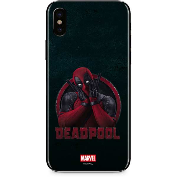 Marvel Deadpool Legacy Surprised Deadpool iPhone XS Skin