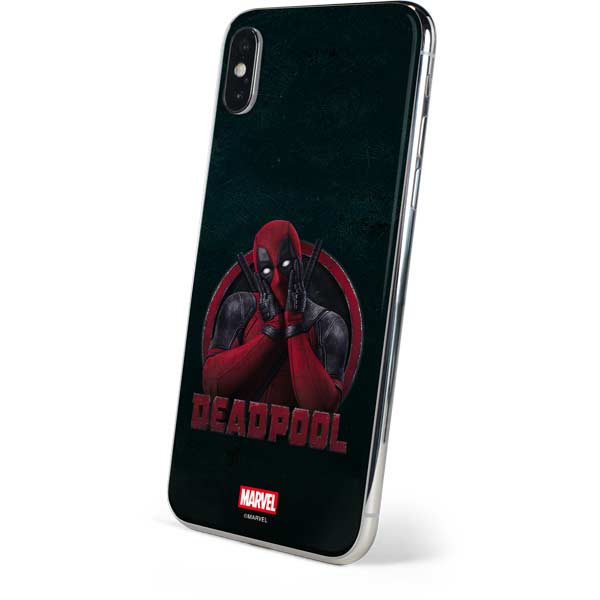 Marvel Deadpool Legacy Surprised Deadpool iPhone XS Skin