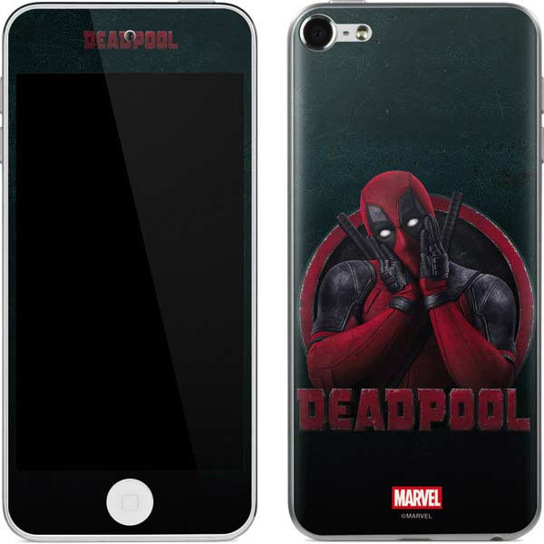 Marvel Deadpool Legacy Surprised Deadpool Apple iPod Skin