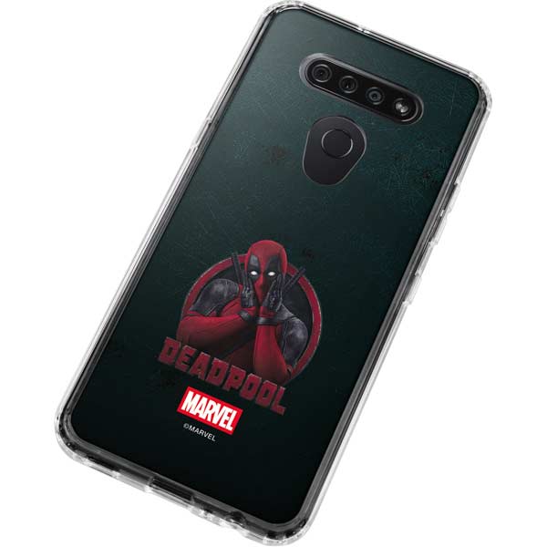Marvel Deadpool Legacy Surprised Deadpool LG K51/Q51 Clear Case