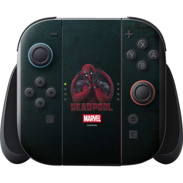 Marvel Deadpool Legacy Surprised Deadpool Nintendo Switch 2 (2025) with Joy-Con Skin