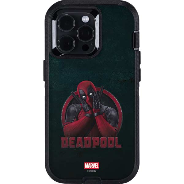 Marvel Deadpool Legacy Surprised Deadpool Otterbox Defender iPhone Skin