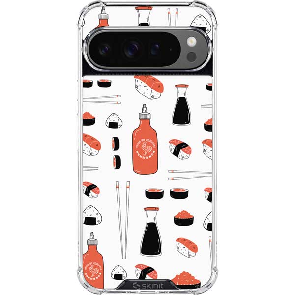 Sushi Foodie Google Pixel 10 Pro XL Clear Case