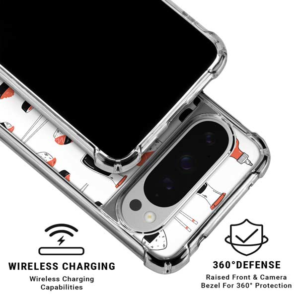 Sushi Foodie Google Pixel 10 Pro XL Clear Case
