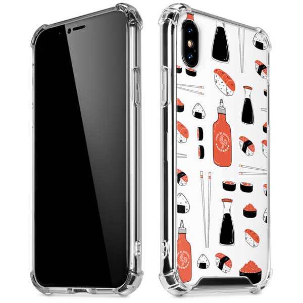 Sushi Foodie iPhone X/XS Clear Case