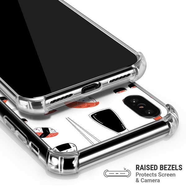 Sushi Foodie iPhone X/XS Clear Case