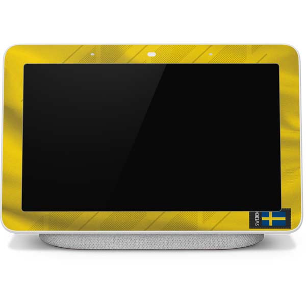 Sweden Soccer Flag Google Home Hub Skin