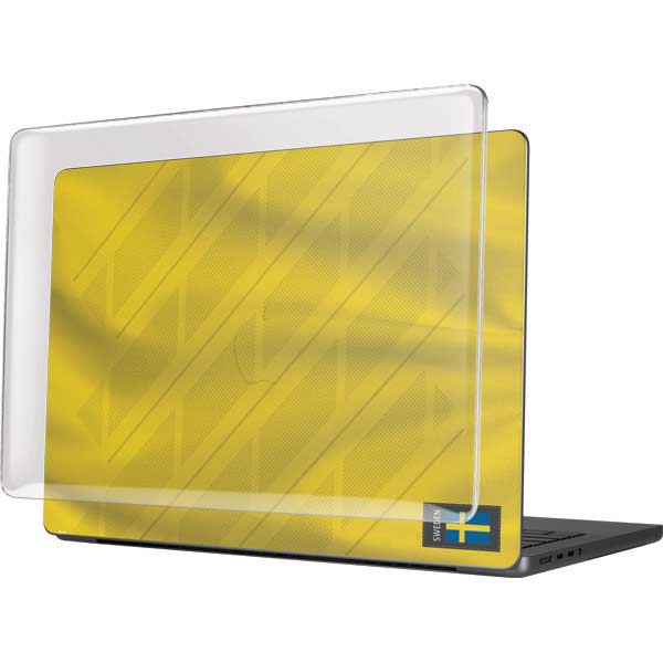 Sweden Soccer Flag MacBook Pro 14in (2021-24) Case plus Skin
