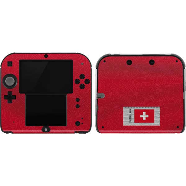 Switzerland Soccer Flag Nintendo Skins