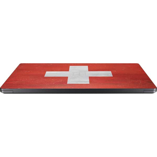 Switzerland Flag Distressed Surface Laptop 7 13.8in Skin