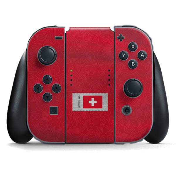 Switzerland Soccer Flag Nintendo Skins