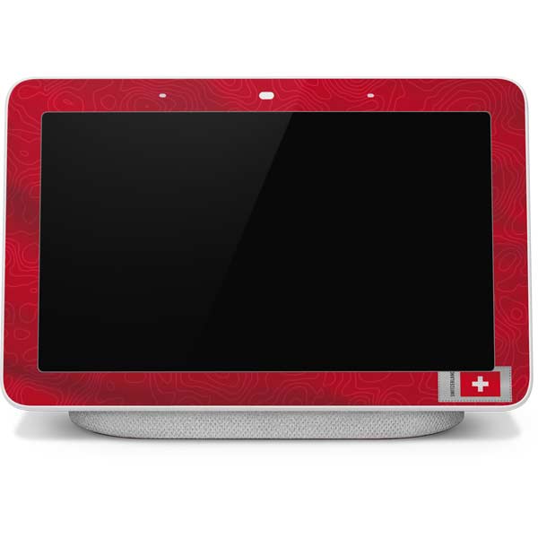 Switzerland Soccer Flag Google Home Hub Skin