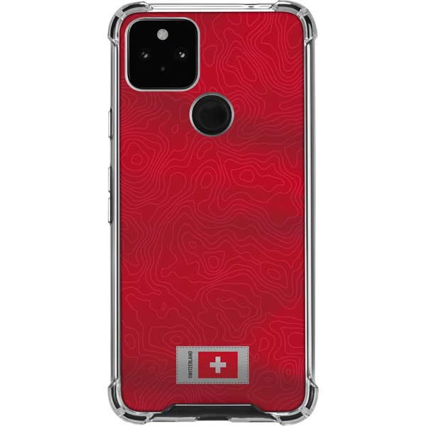 Switzerland Soccer Flag Pixel Cases