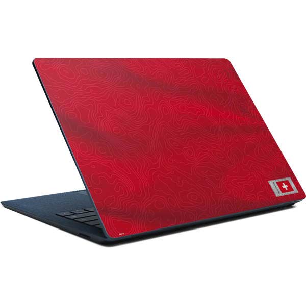 Switzerland Soccer Flag Surface Laptop Skin