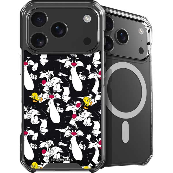 Looney Tunes Sylvester and Tweety Super Sized iPhone 17 Pro Max MagSafe Case