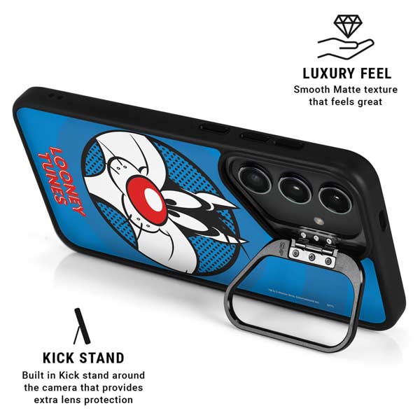 Looney Tunes Sylvester Full Galaxy S26 Ultra Kickstand Case