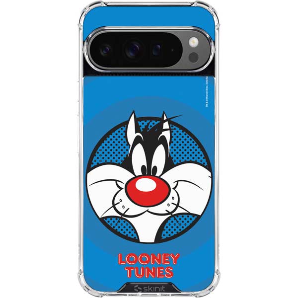 Looney Tunes Sylvester Full Google Pixel 10 Pro XL Clear Case