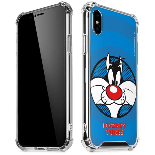 Looney Tunes Sylvester Full iPhone X/XS Clear Case