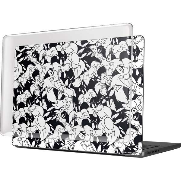 Looney Tunes Sylvester Super Sized Pattern MacBook Pro 14in (2021-24) Case plus Skin