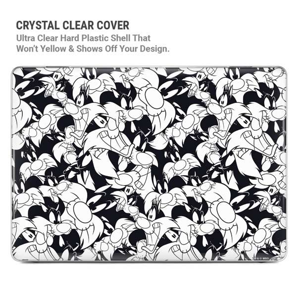 Looney Tunes Sylvester Super Sized Pattern MacBook Pro 14in (2021-24) Case plus Skin