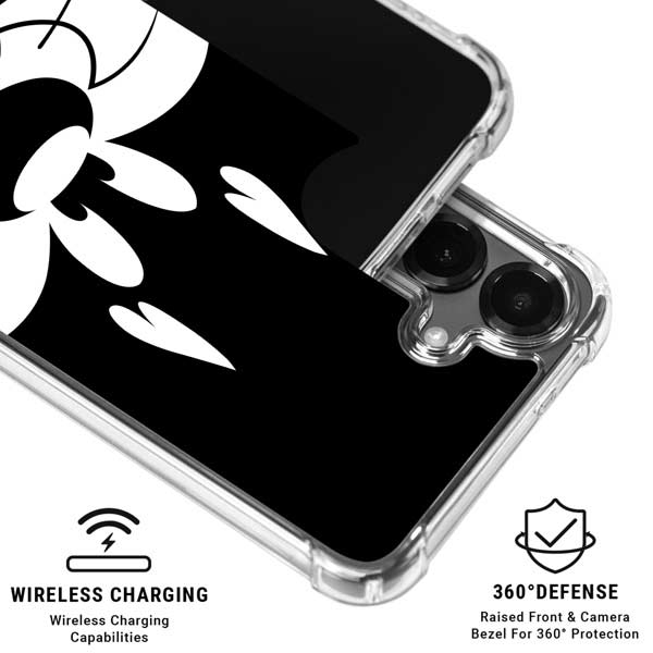Looney Tunes Sylvester the Cat Black and White Galaxy S26 Clear Case
