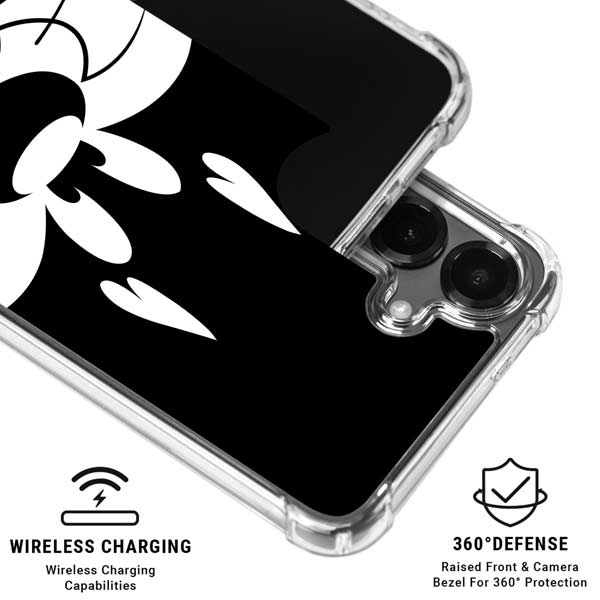 Looney Tunes Sylvester the Cat Black and White Galaxy S26 Plus Clear Case