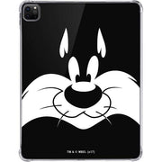 Looney Tunes Sylvester the Cat Black and White iPad Pro 11in (2024) Clear Case