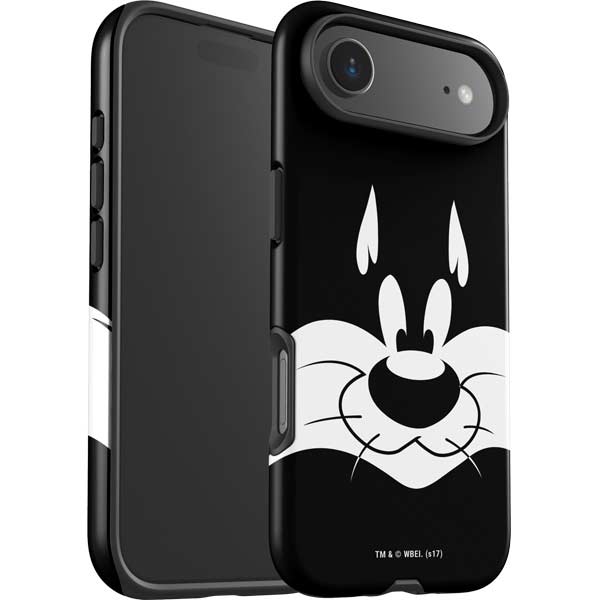 Looney Tunes Sylvester the Cat Black and White iPhone 17 Air Impact Case